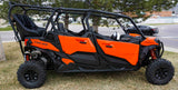 Photo of Maverick Sport Max Rear Bench and Roll Cage Kit (2020-2024) by UTV Mountain Accessories - Premium Roll Cages for UTVs / Side by Sides