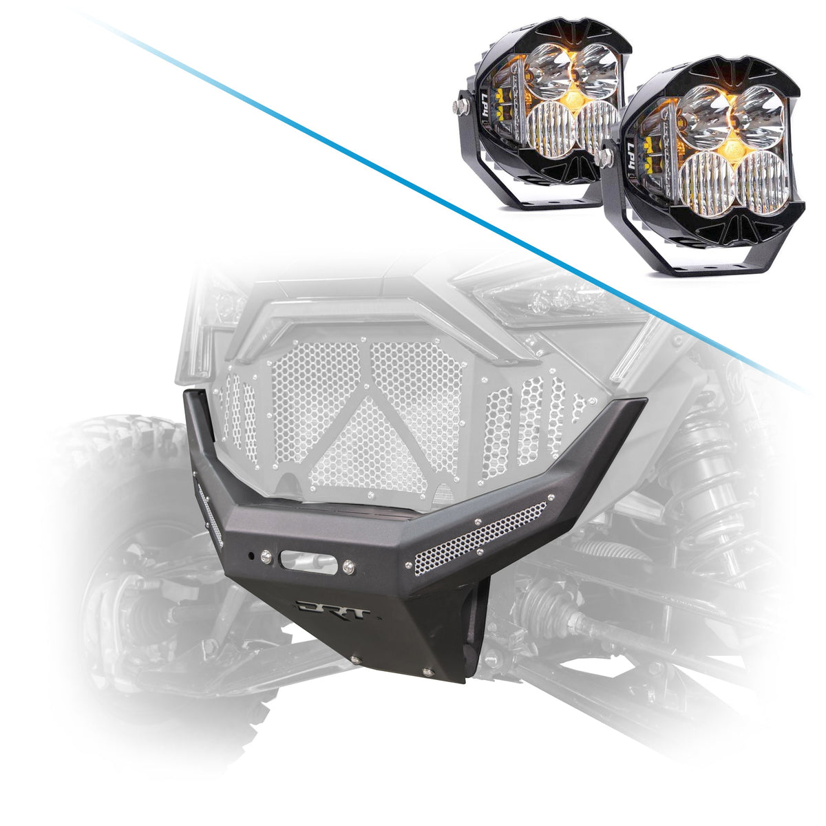 Front Winch Bumper for Polaris RZR Pro R / Turbo R 2020-2024 by DRT Motorsports - product image 12