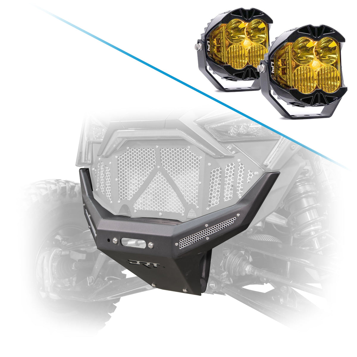 Front Winch Bumper for Polaris RZR Pro R / Turbo R 2020-2024 by DRT Motorsports - product image 13