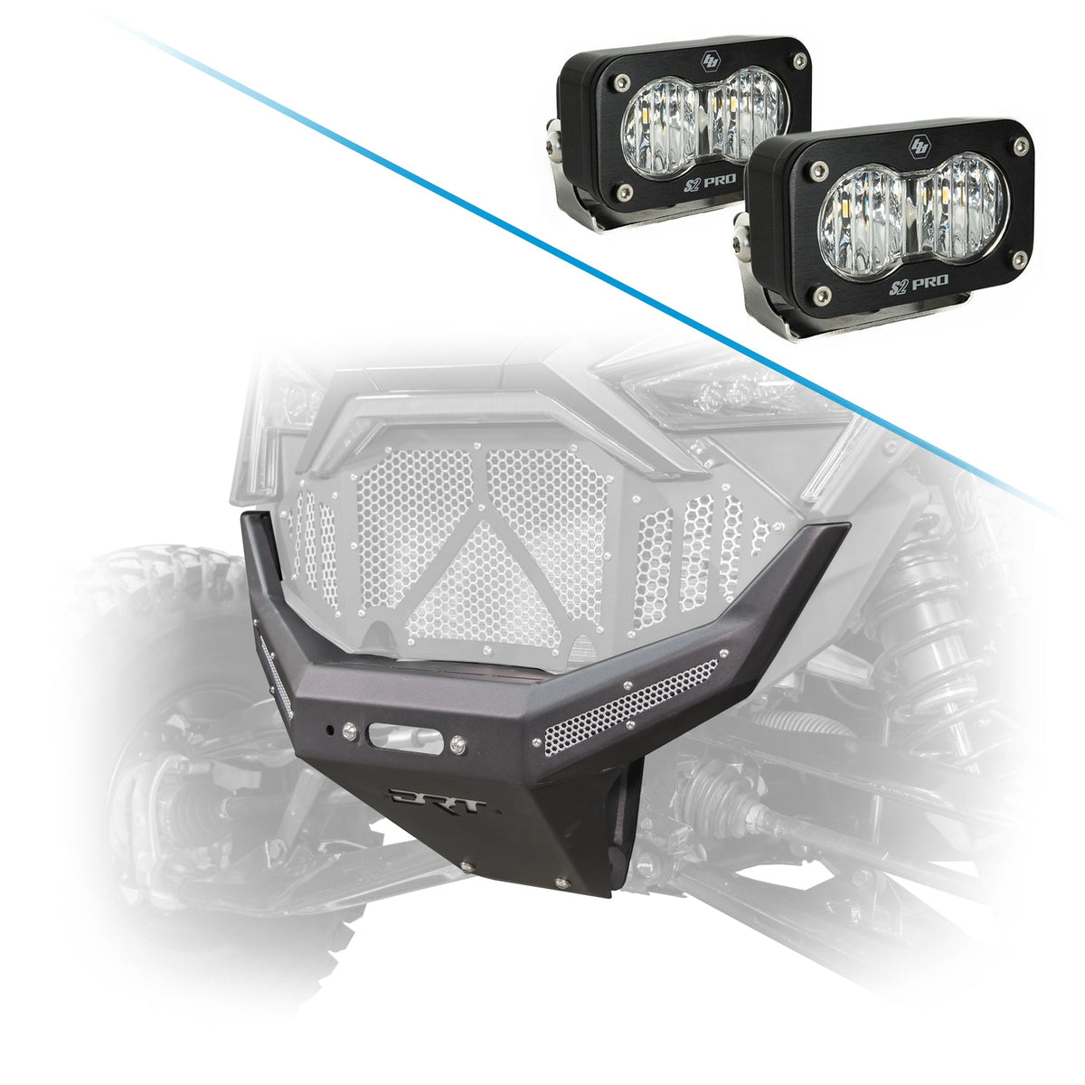 Front Winch Bumper for Polaris RZR Pro R / Turbo R 2020-2024 by DRT Motorsports - product image 18