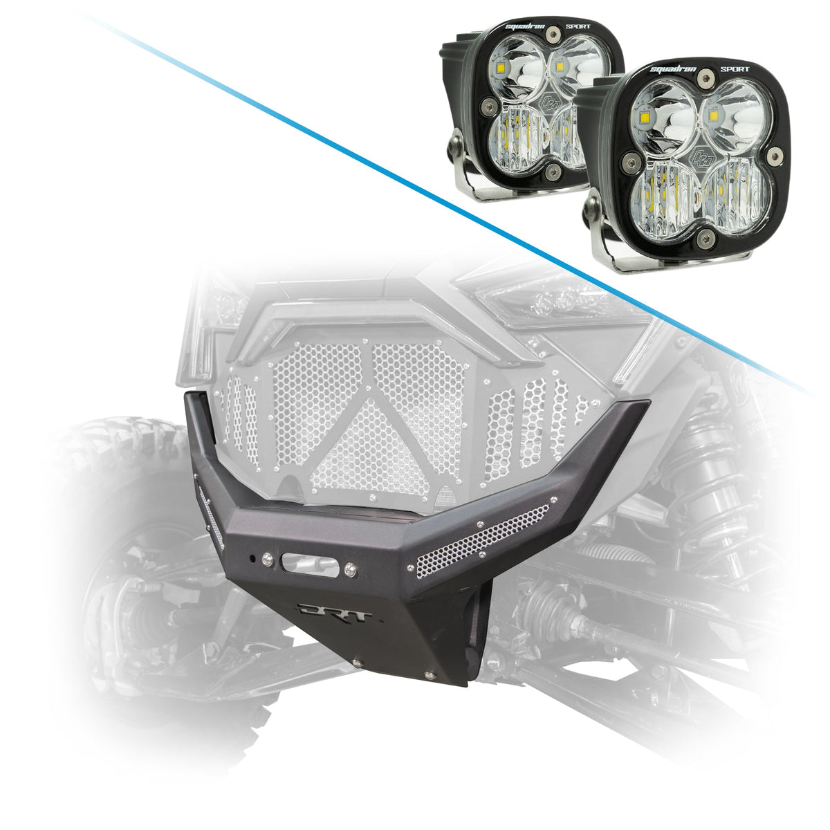 Front Winch Bumper for Polaris RZR Pro R / Turbo R 2020-2024 by DRT Motorsports - product image 16