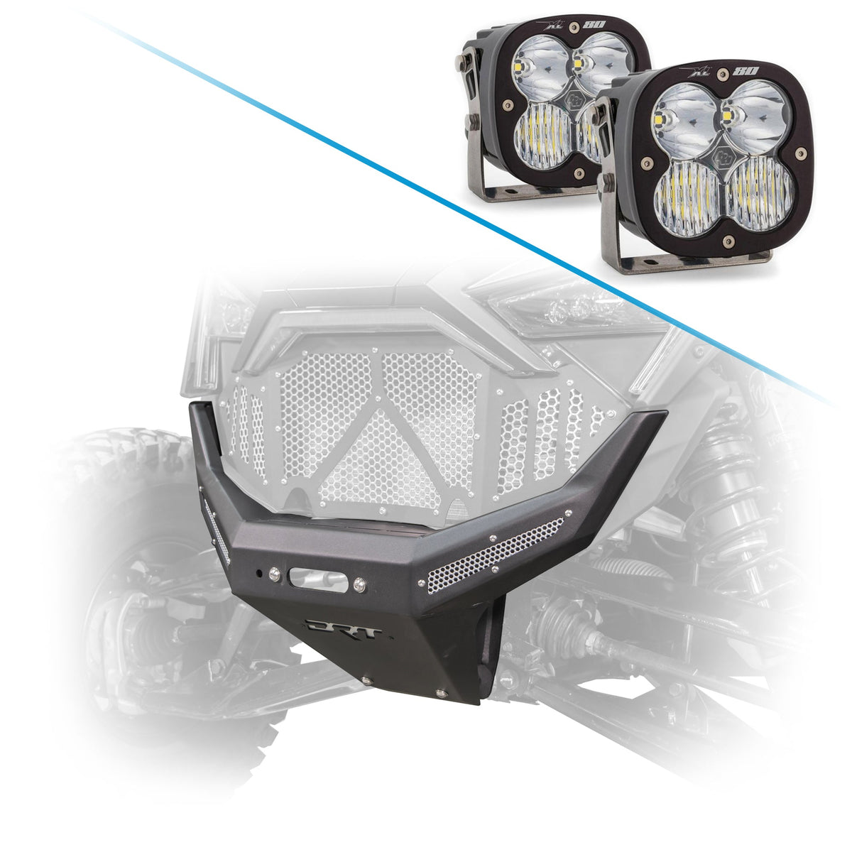 Front Winch Bumper for Polaris RZR Pro R / Turbo R 2020-2024 by DRT Motorsports - product image 14