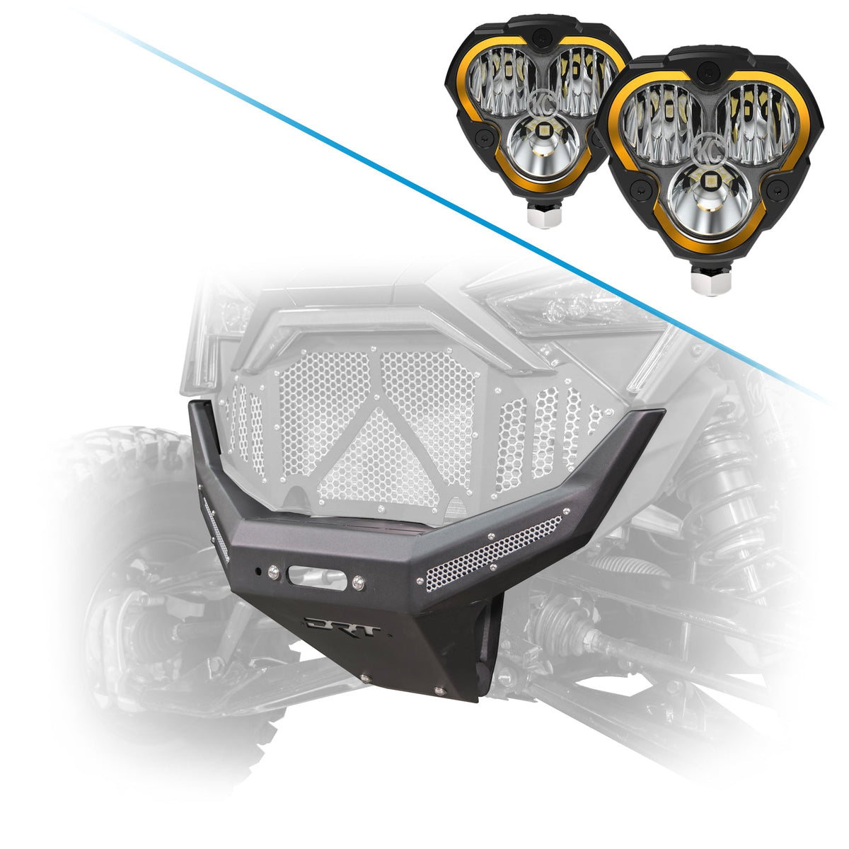 Front Winch Bumper for Polaris RZR Pro R / Turbo R 2020-2024 by DRT Motorsports - product image 20