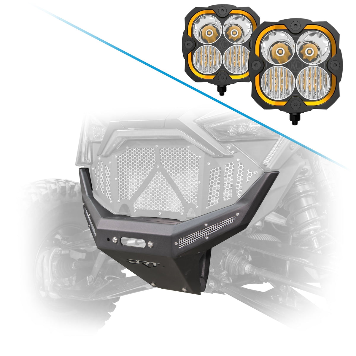 Front Winch Bumper for Polaris RZR Pro R / Turbo R 2020-2024 by DRT Motorsports - product image 19