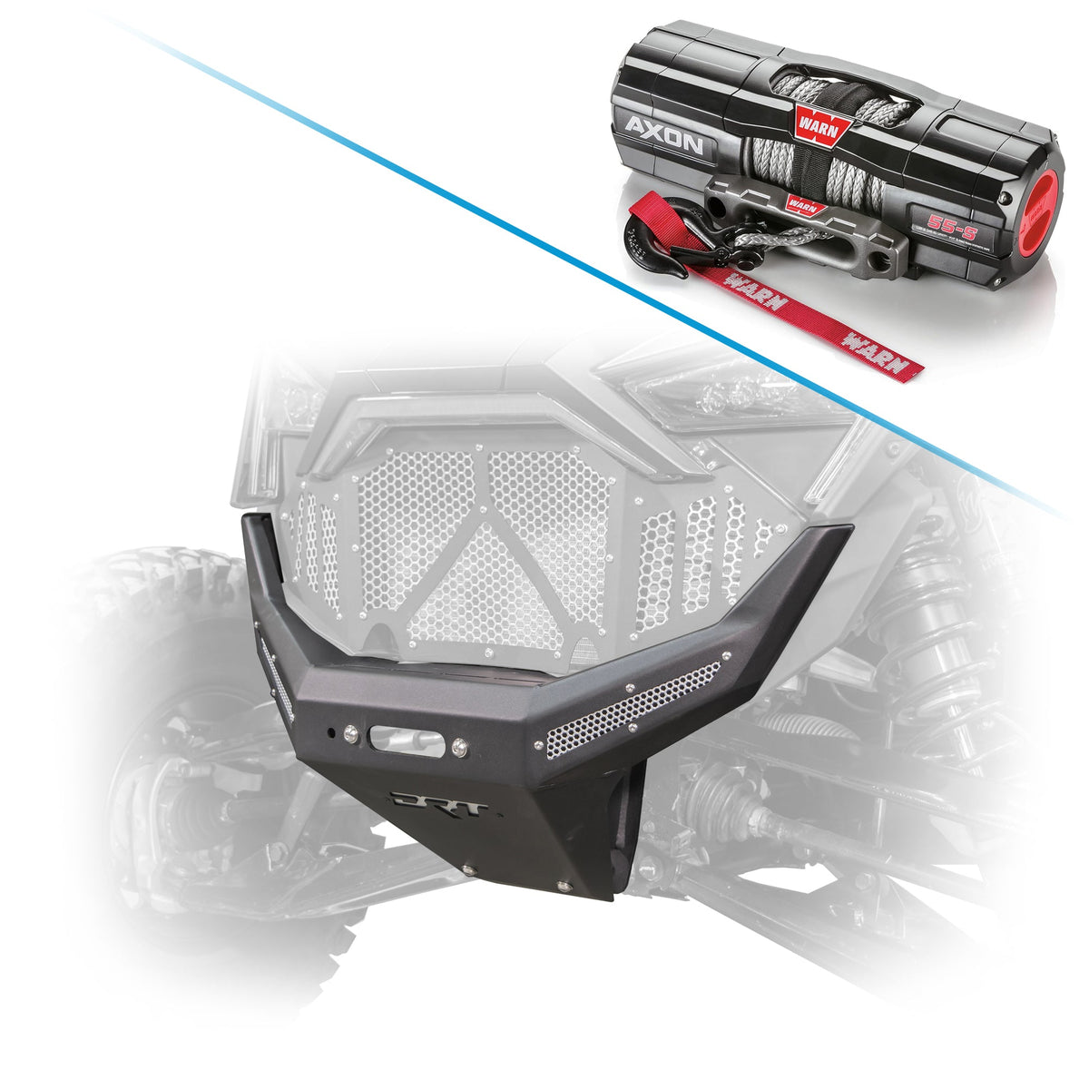 Front Winch Bumper for Polaris RZR Pro R / Turbo R 2020-2024 by DRT Motorsports - product image 11