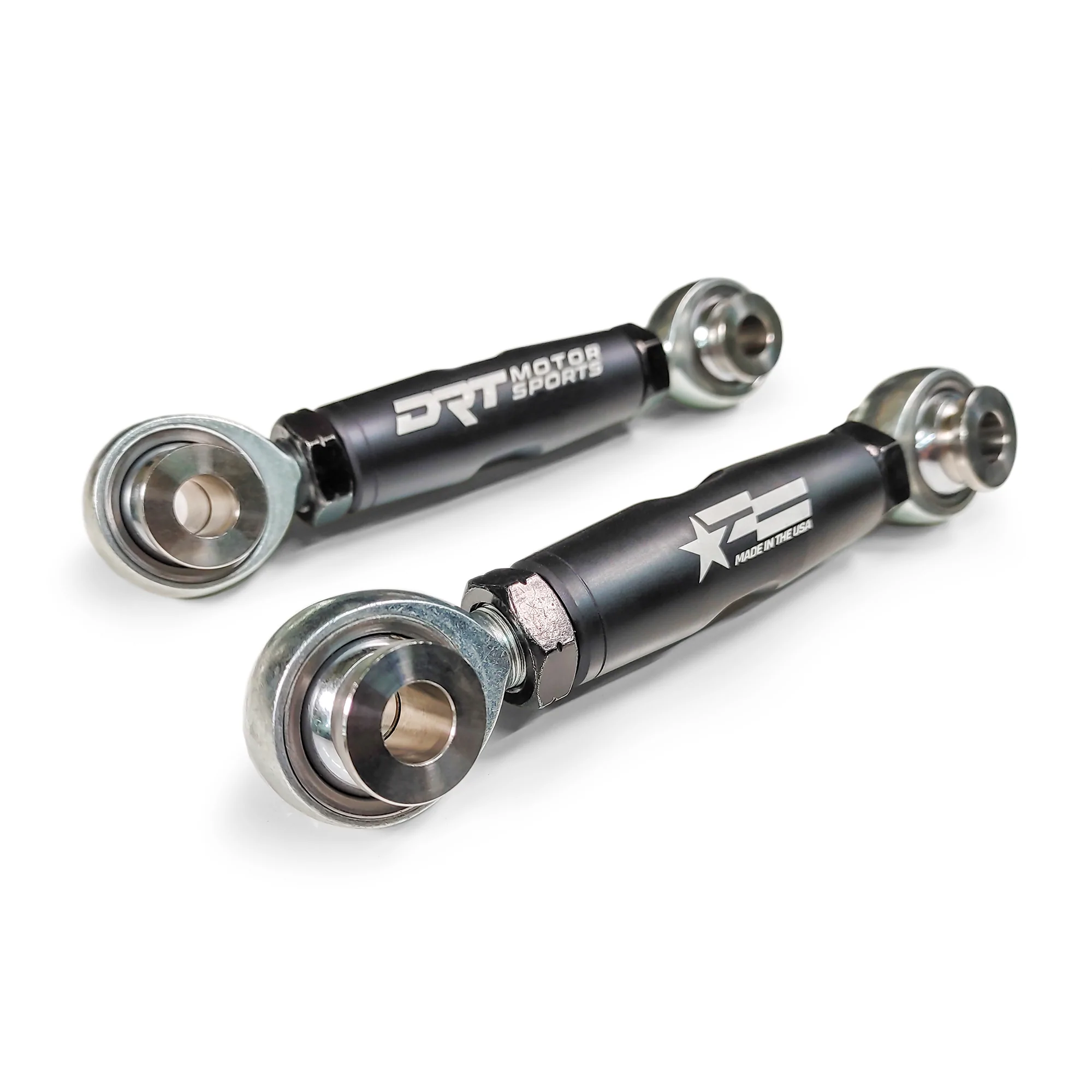 DRT Can-Am X3 Billet Aluminum Barrel Adjustable Sway Bar Link Kit - Rear