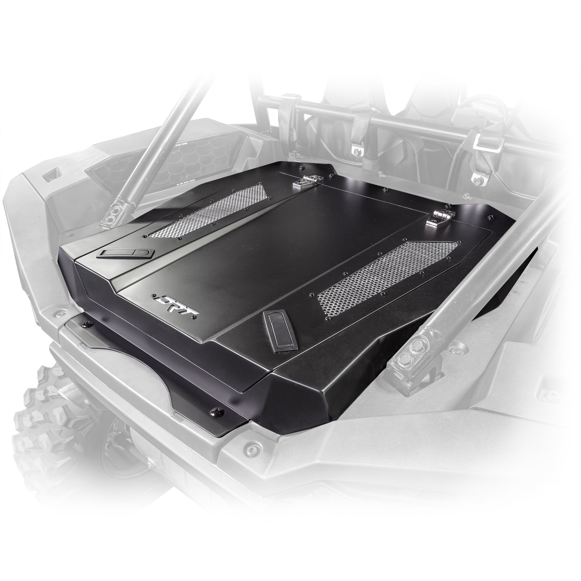 Polaris RZR XP 1000/4 Aluminum Trunk Enclosure - Secure Storage + Easy Access (2024+)