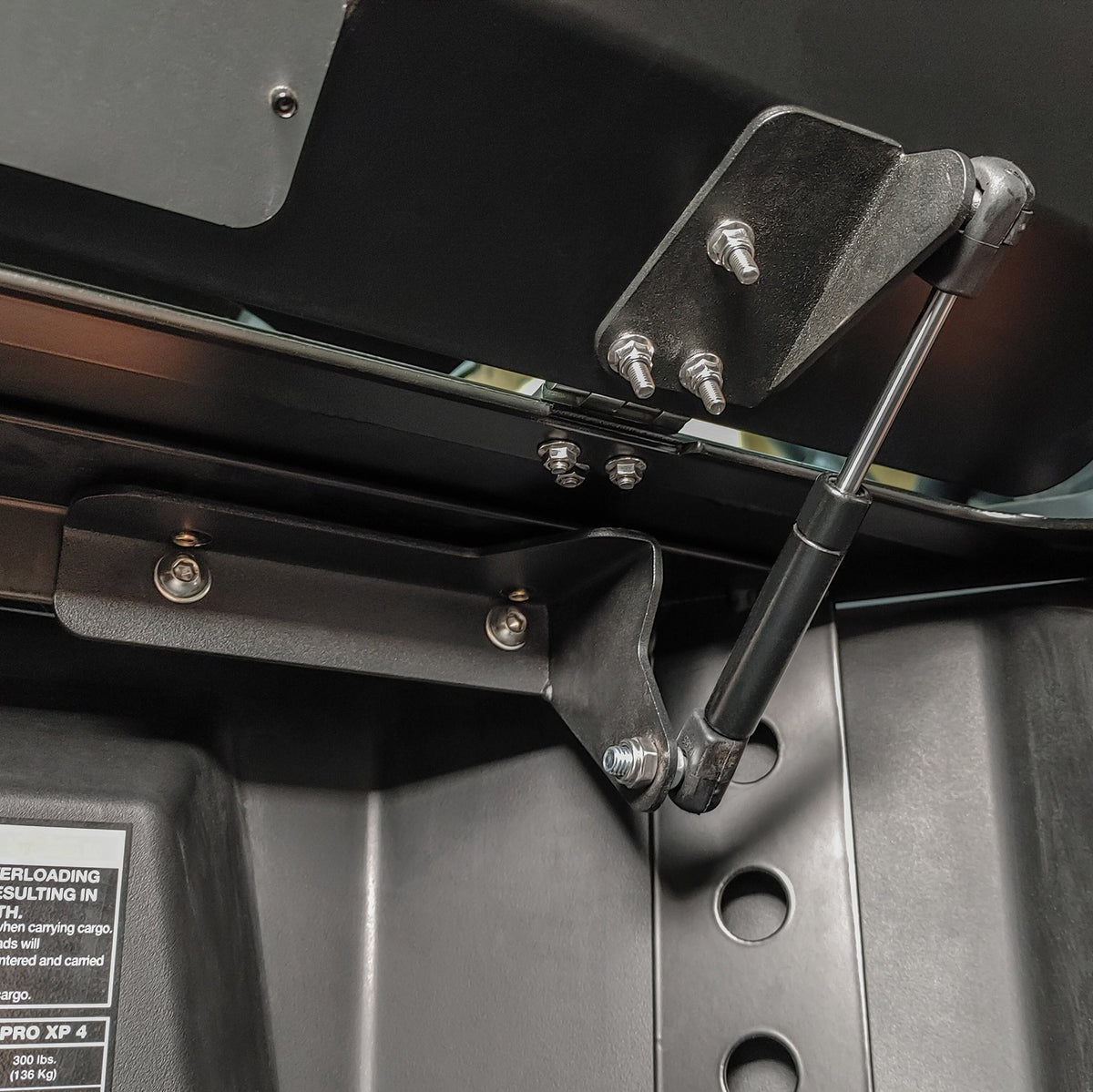 Trunk Enclosure Gas Strut Lift Kit for RZR Pro R / Turbo R /  Pro XP 2022+ Polaris by DRT Motorsports - product image 3