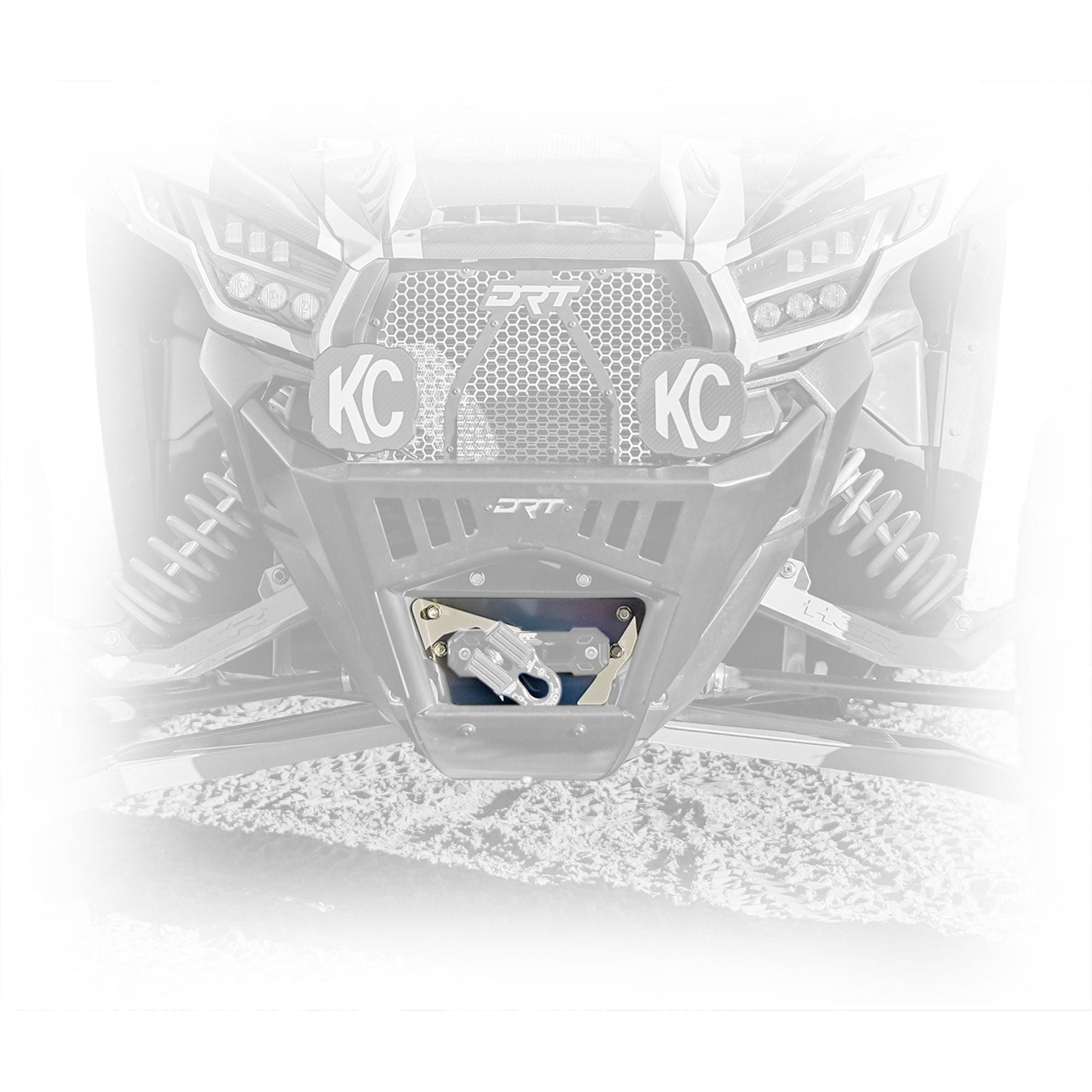 Photo of Kawasaki KRX OEM Replacement Fairlead Plate by DRT Motorsports - Premium Winches & Winch Mounts for UTVs / Side by Sides