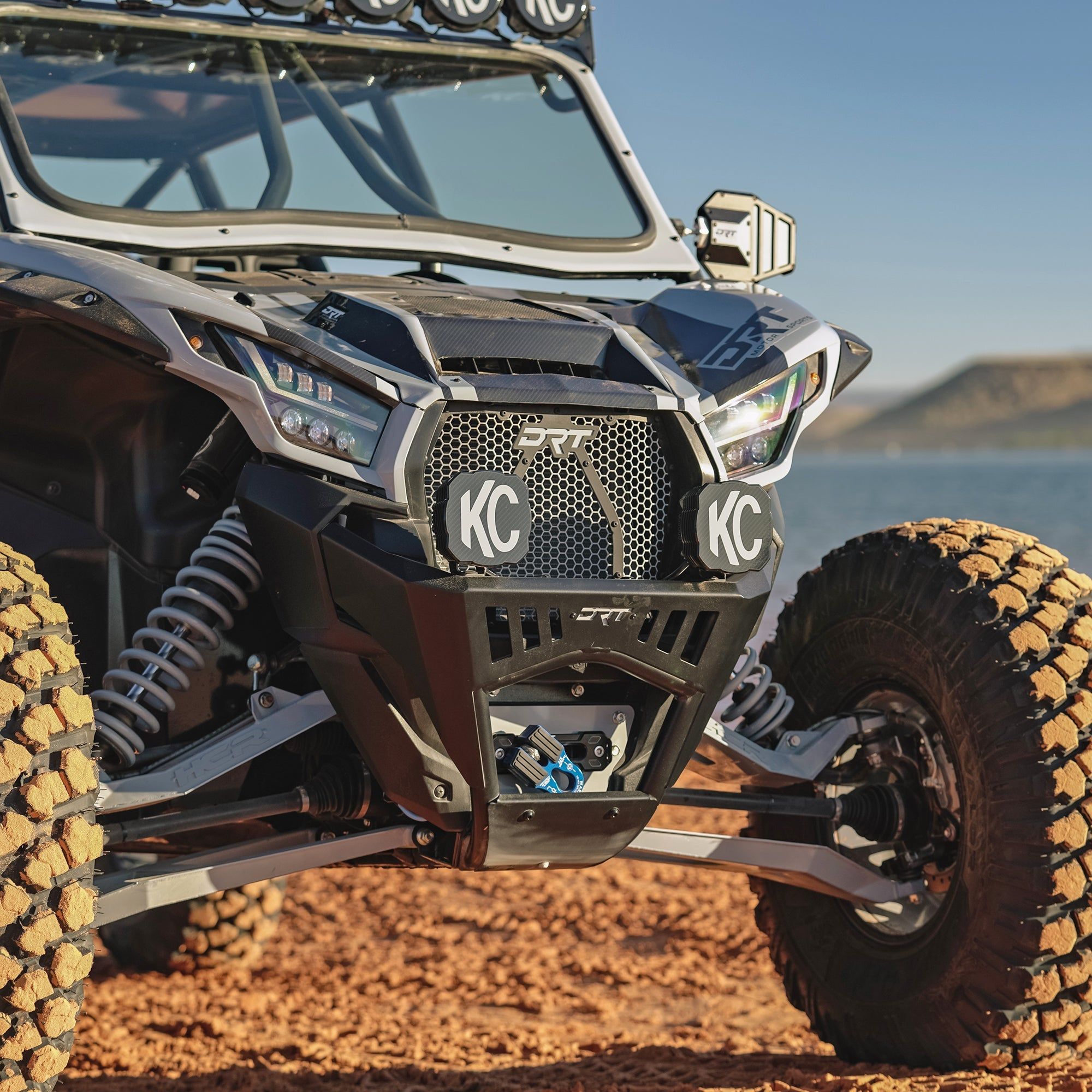 Photo of Kawasaki KRX OEM Replacement Fairlead Plate by DRT Motorsports - Premium Winches & Winch Mounts for UTVs / Side by Sides