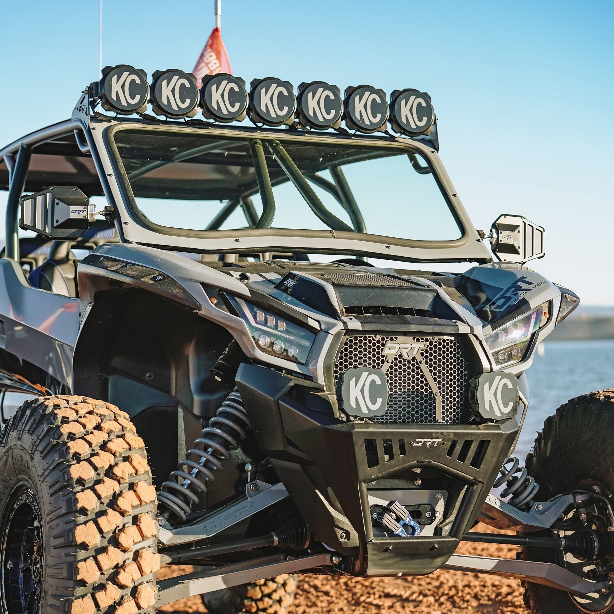 Photo of Kawasaki KRX OEM Replacement Fairlead Plate by DRT Motorsports - Premium Winches & Winch Mounts for UTVs / Side by Sides