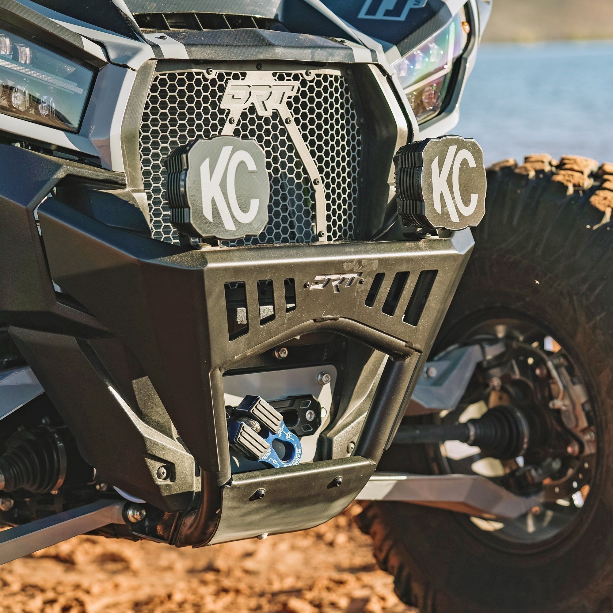 Photo of Kawasaki KRX OEM Replacement Fairlead Plate by DRT Motorsports - Premium Winches & Winch Mounts for UTVs / Side by Sides