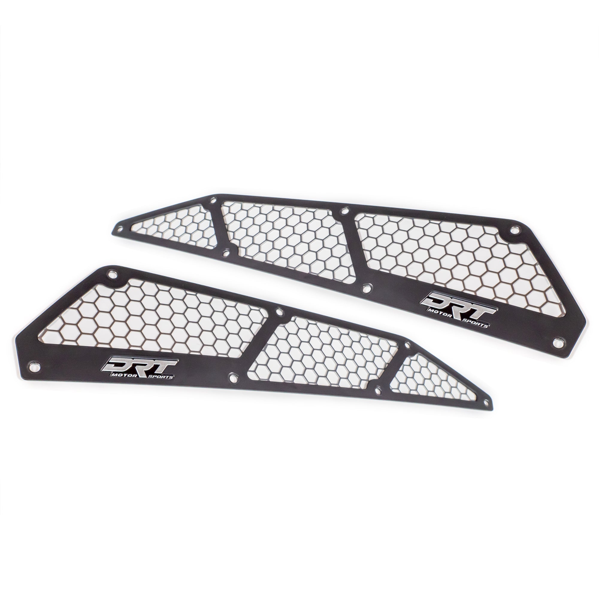 Photo of Kawasaki Teryx KRX/4 1000 Air Intake Vent Cover Set (Black/Raw) by DRT Motorsports - Premium KRX for UTVs / Side by Sides