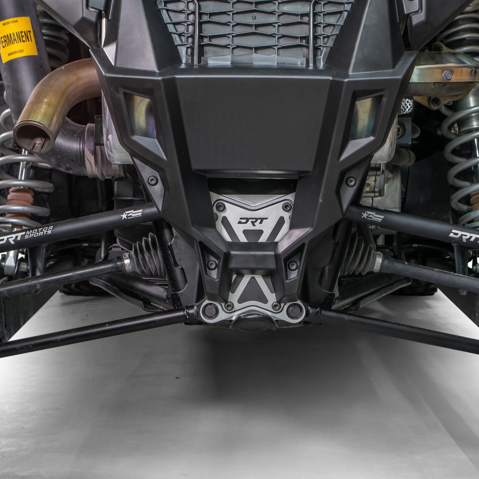 Photo of Polaris RZR Pro XP 3-Piece Radius Rod Plate by DRT Motorsports - Premium Radius Rod Plates for UTVs / Side by Sides