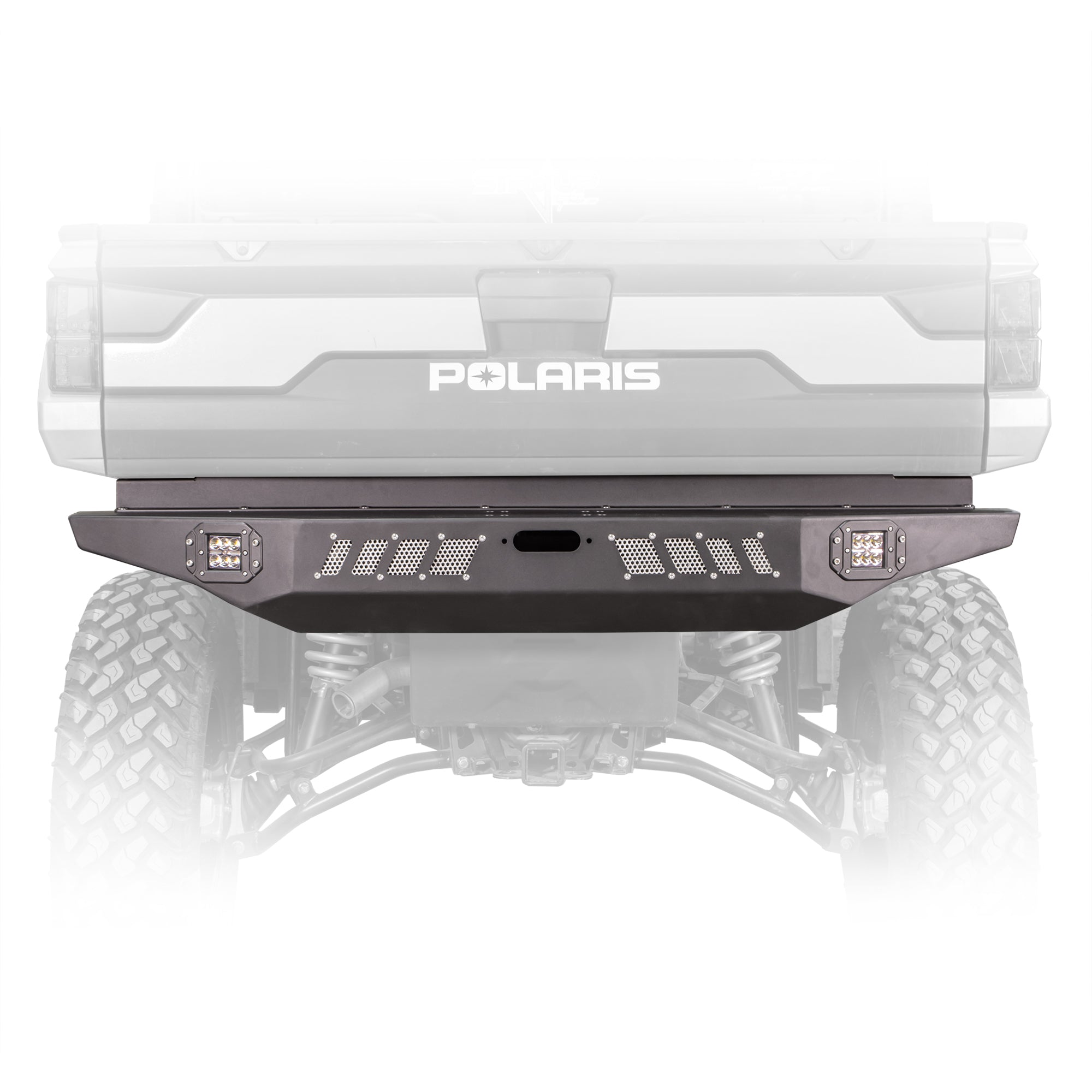 DRT Ranger XP 1000 / 2019-2024 Rear Winch Bumper - Enhanced Protection + Winch Capability (2019-2024)