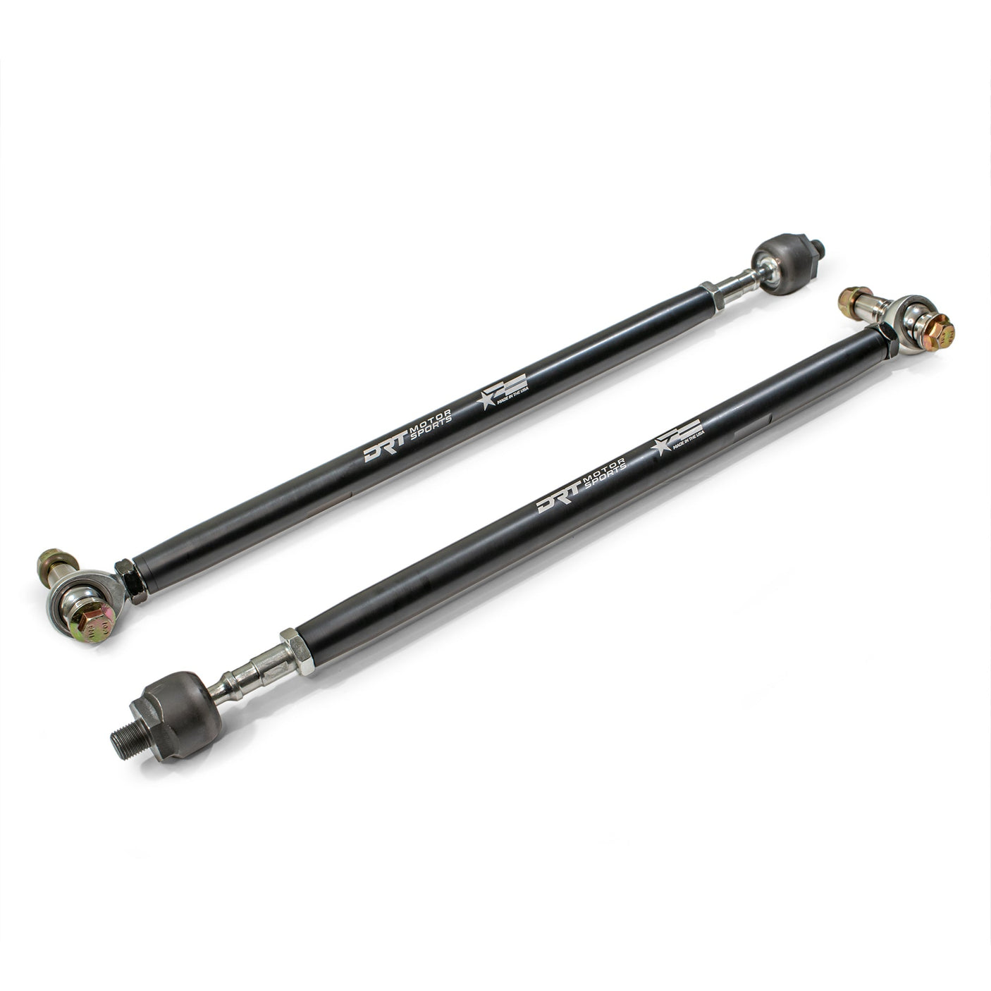 HD Billet Aluminum Tie Rod Kit for Polaris RZR Turbo S/S4, (M16 Rack)