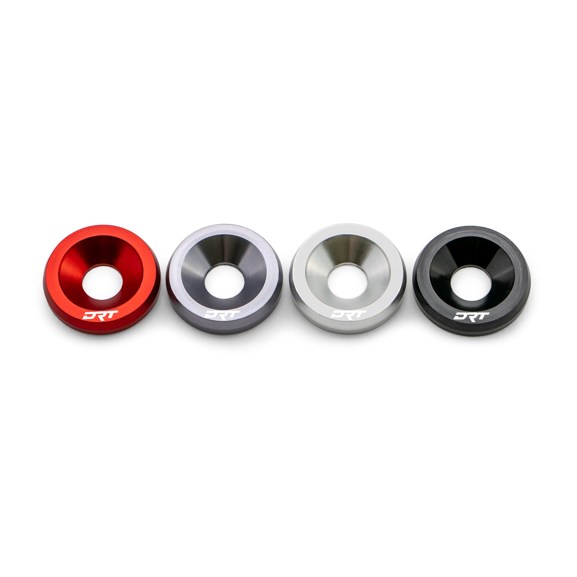 DRT Fender/Rock Washer & Hardware Dress Up Kit - Raw Aluminum