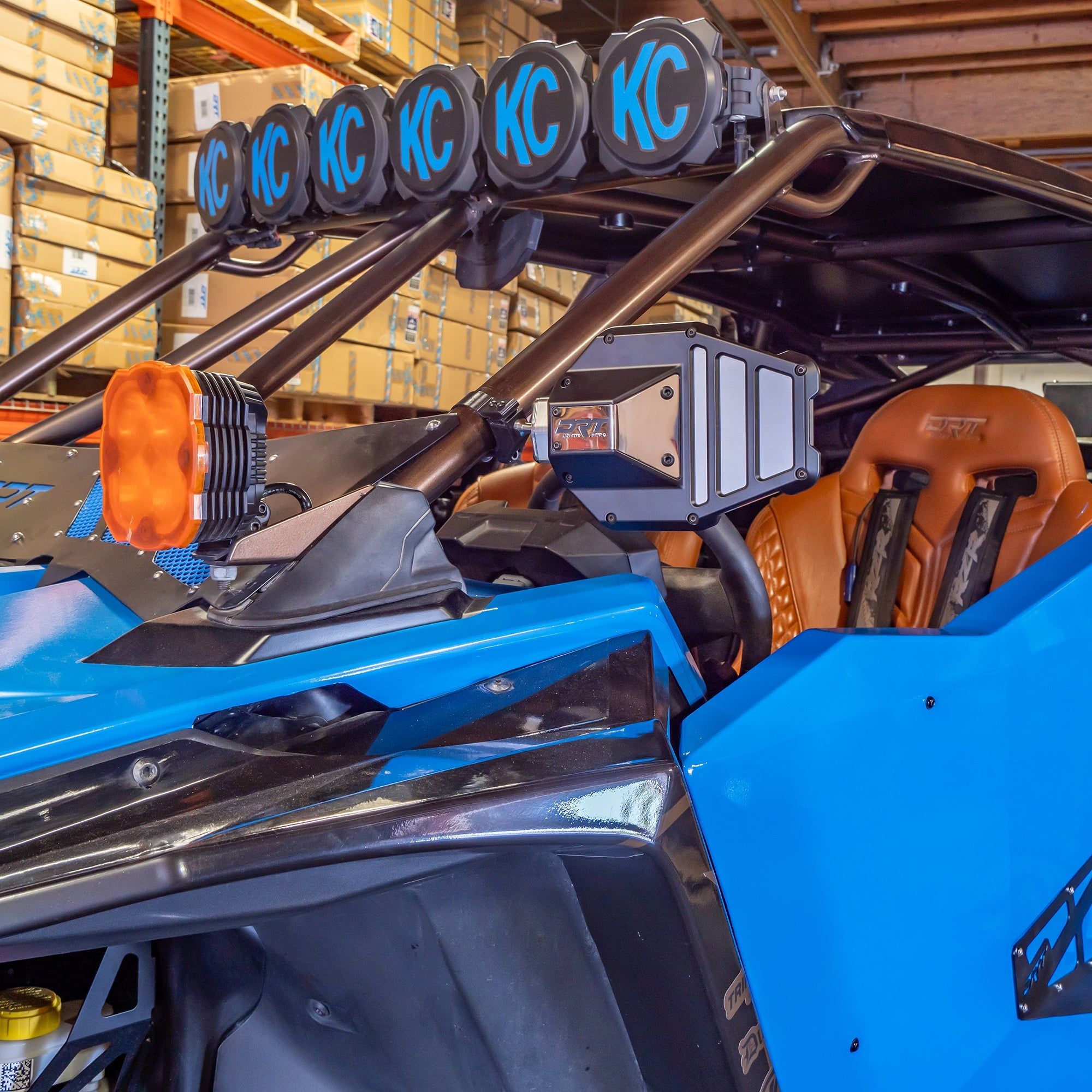 Photo of Billet Aluminum Tactical Convex Side Mirror Set by DRT Motorsports - Premium Mirrors for UTVs / Side by Sides