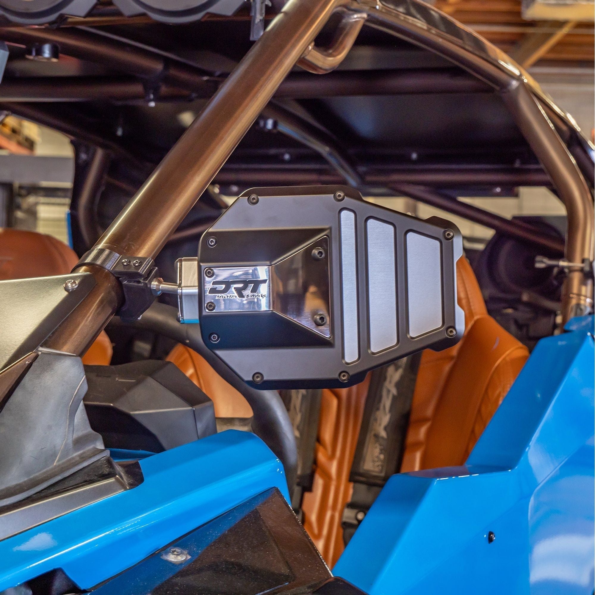 Photo of Billet Aluminum Tactical Convex Side Mirror Set by DRT Motorsports - Premium Mirrors for UTVs / Side by Sides