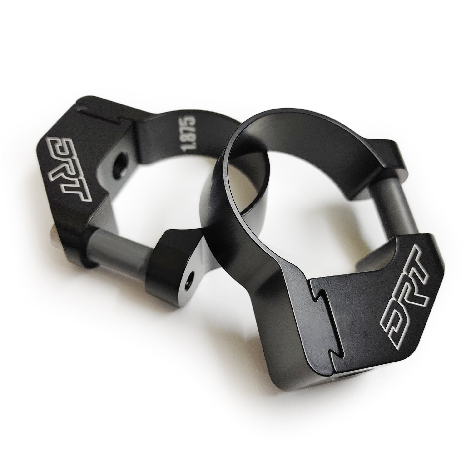 Photo of DRT Billet Aluminum Tactical Convex Side Lighted Mirror Set Kit by DRT Motorsports - Premium for UTVs / Side by Sides