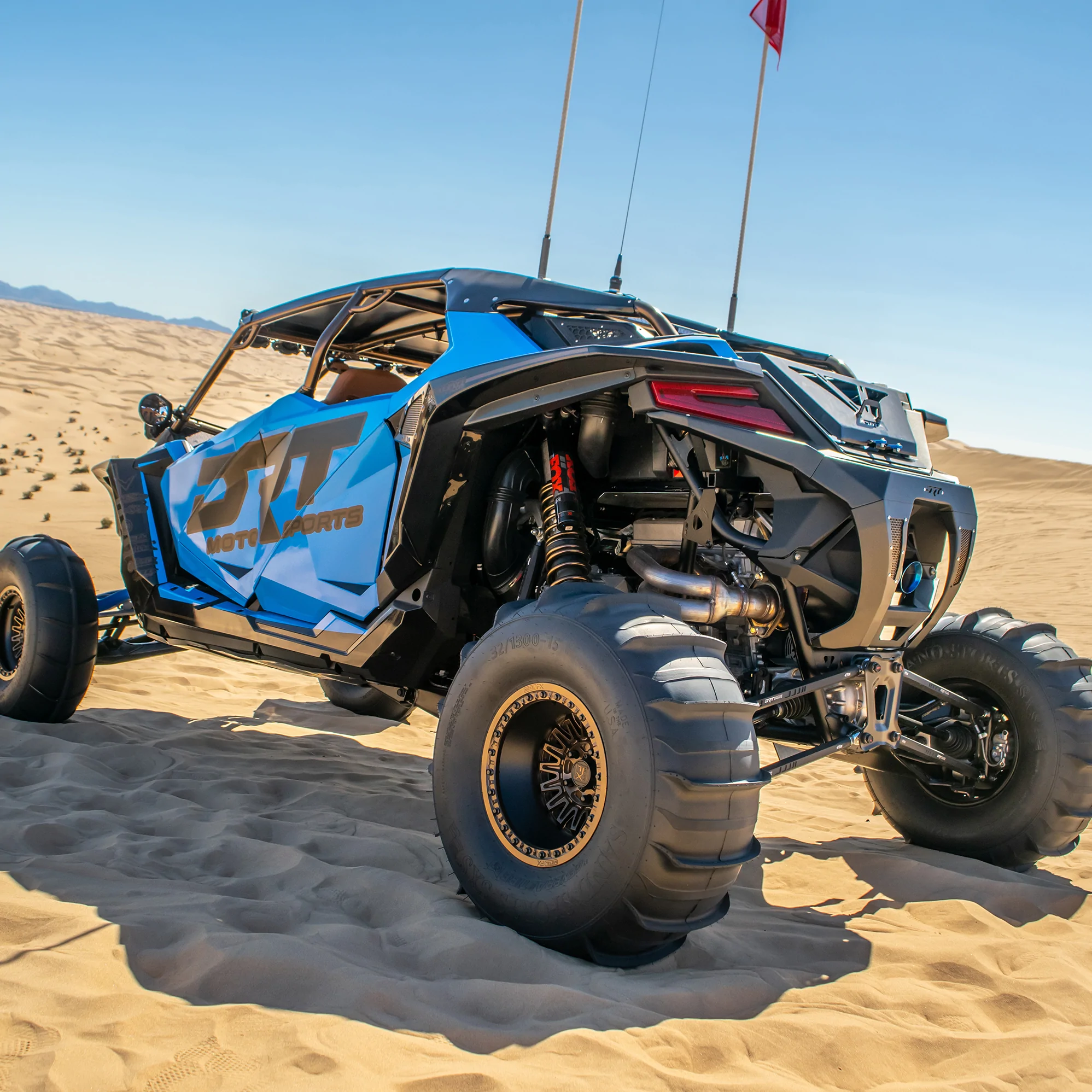 DRT RZR Polaris Pro R / Turbo R 2022+ Billet Aluminum Hex Bar Radius Rod Kit