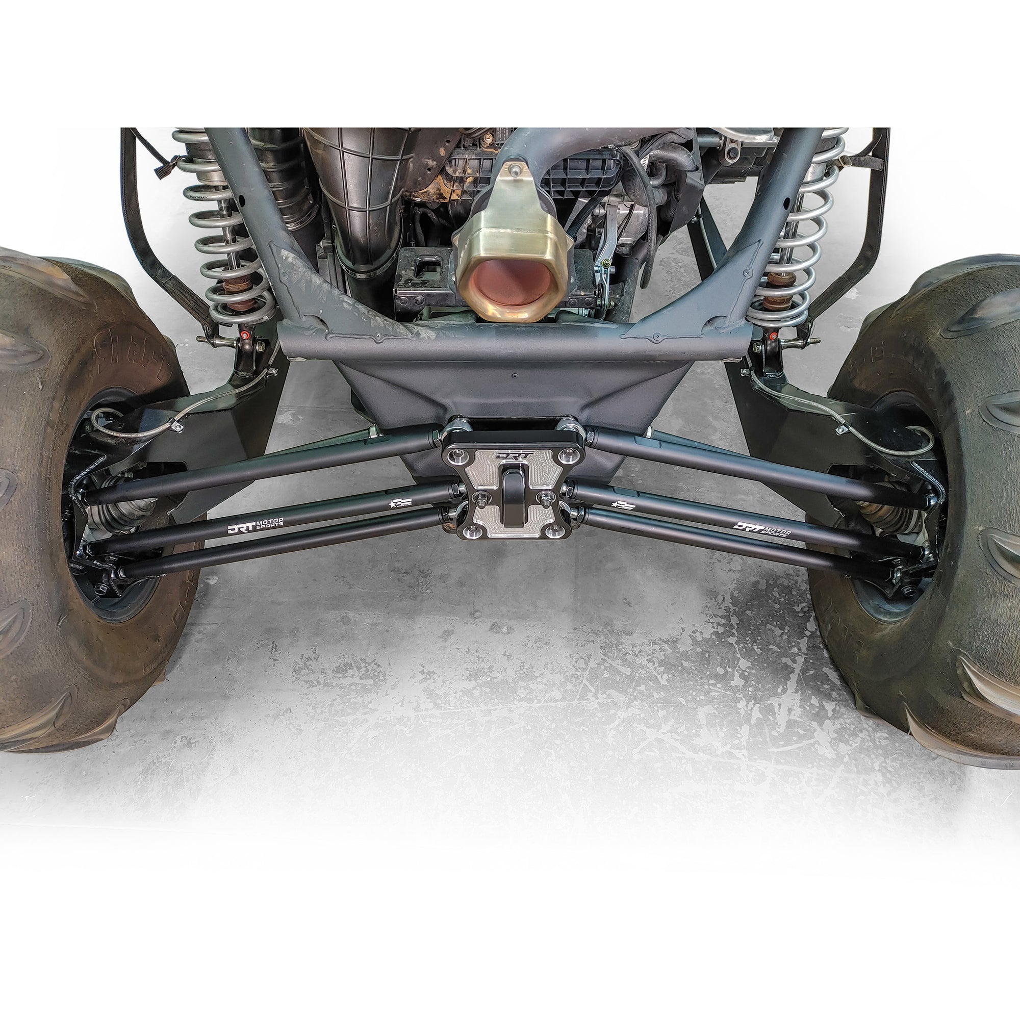 Photo of Can-Am X3 2017+ Billet Aluminum Barrel Radius Rod Kit Black by DRT Motorsports - Premium Can Am for UTVs / Side by Sides