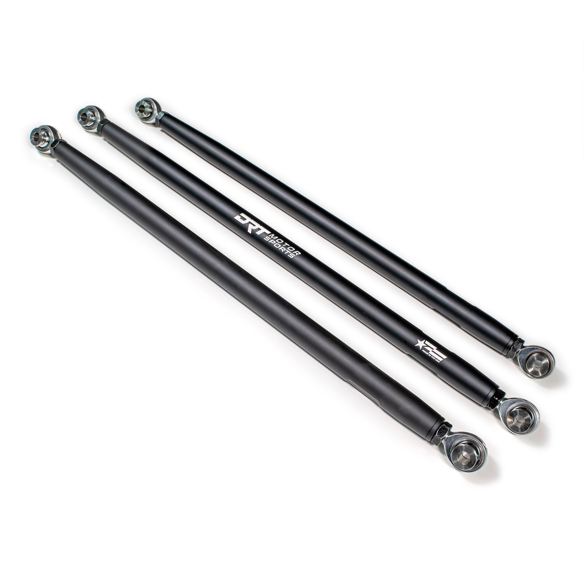 Photo of Can-Am X3 2017+ Billet Aluminum Barrel Radius Rod Kit Black by DRT Motorsports - Premium Can Am for UTVs / Side by Sides