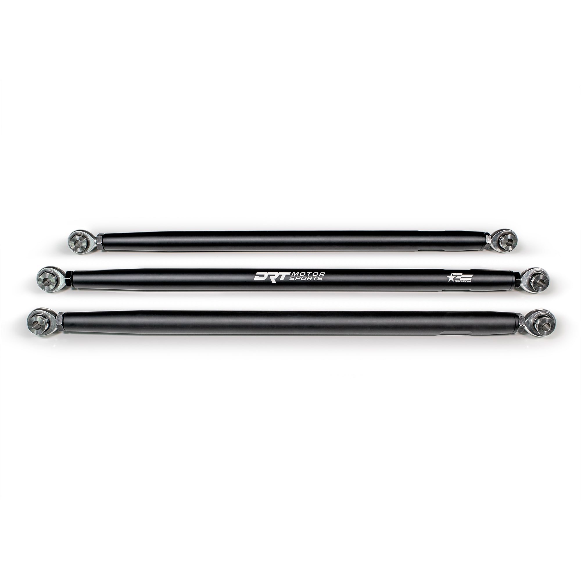 Photo of Can-Am X3 2017+ Billet Aluminum Barrel Radius Rod Kit Black by DRT Motorsports - Premium Can Am for UTVs / Side by Sides