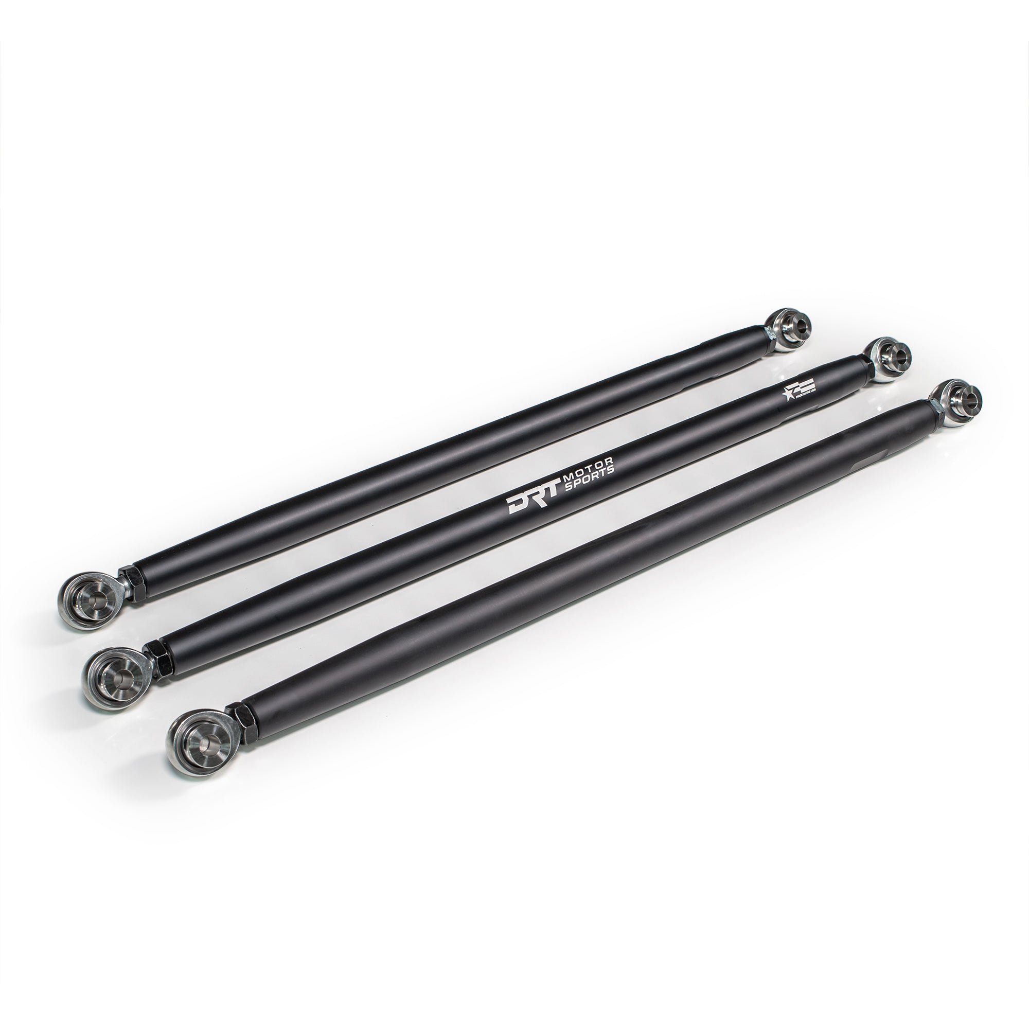 Photo of Can-Am X3 2017+ Billet Aluminum Barrel Radius Rod Kit Black by DRT Motorsports - Premium Can Am for UTVs / Side by Sides