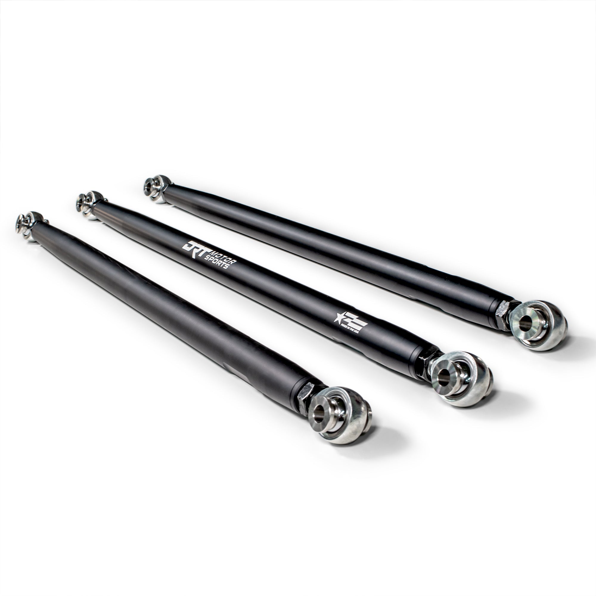 Photo of Can-Am X3 2017+ Billet Aluminum Barrel Radius Rod Kit Black by DRT Motorsports - Premium Can Am for UTVs / Side by Sides