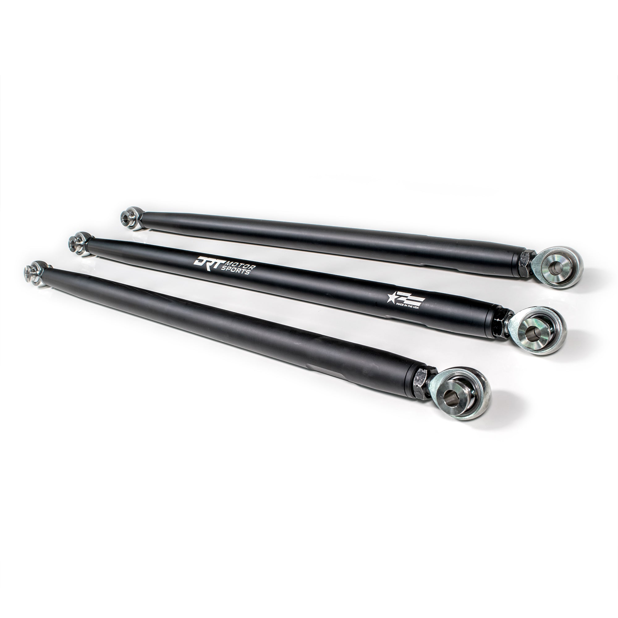 Photo of Can-Am X3 2017+ Billet Aluminum Barrel Radius Rod Kit Black by DRT Motorsports - Premium Can Am for UTVs / Side by Sides