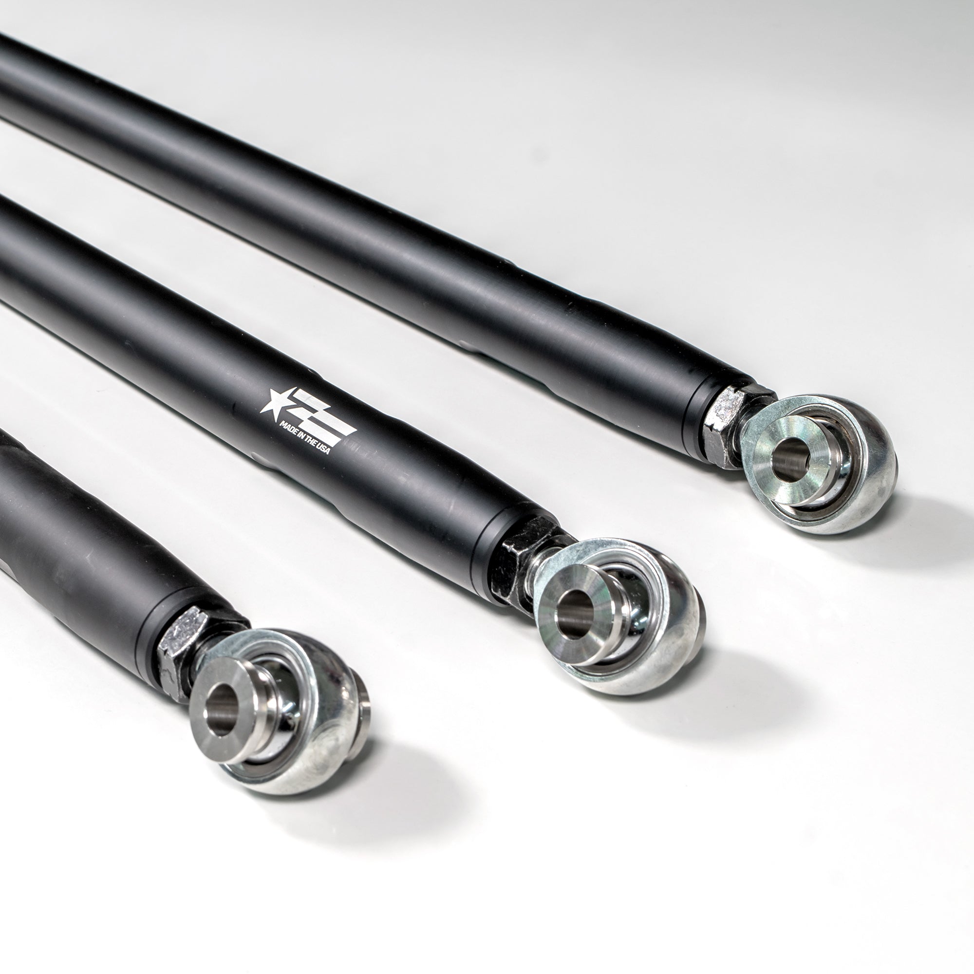 Photo of Can-Am X3 2017+ Billet Aluminum Barrel Radius Rod Kit Black by DRT Motorsports - Premium Can Am for UTVs / Side by Sides