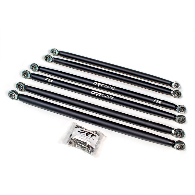 Photo of Can-Am X3 2017+ Billet Aluminum Barrel Radius Rod Kit Black by DRT Motorsports - Premium Can Am for UTVs / Side by Sides