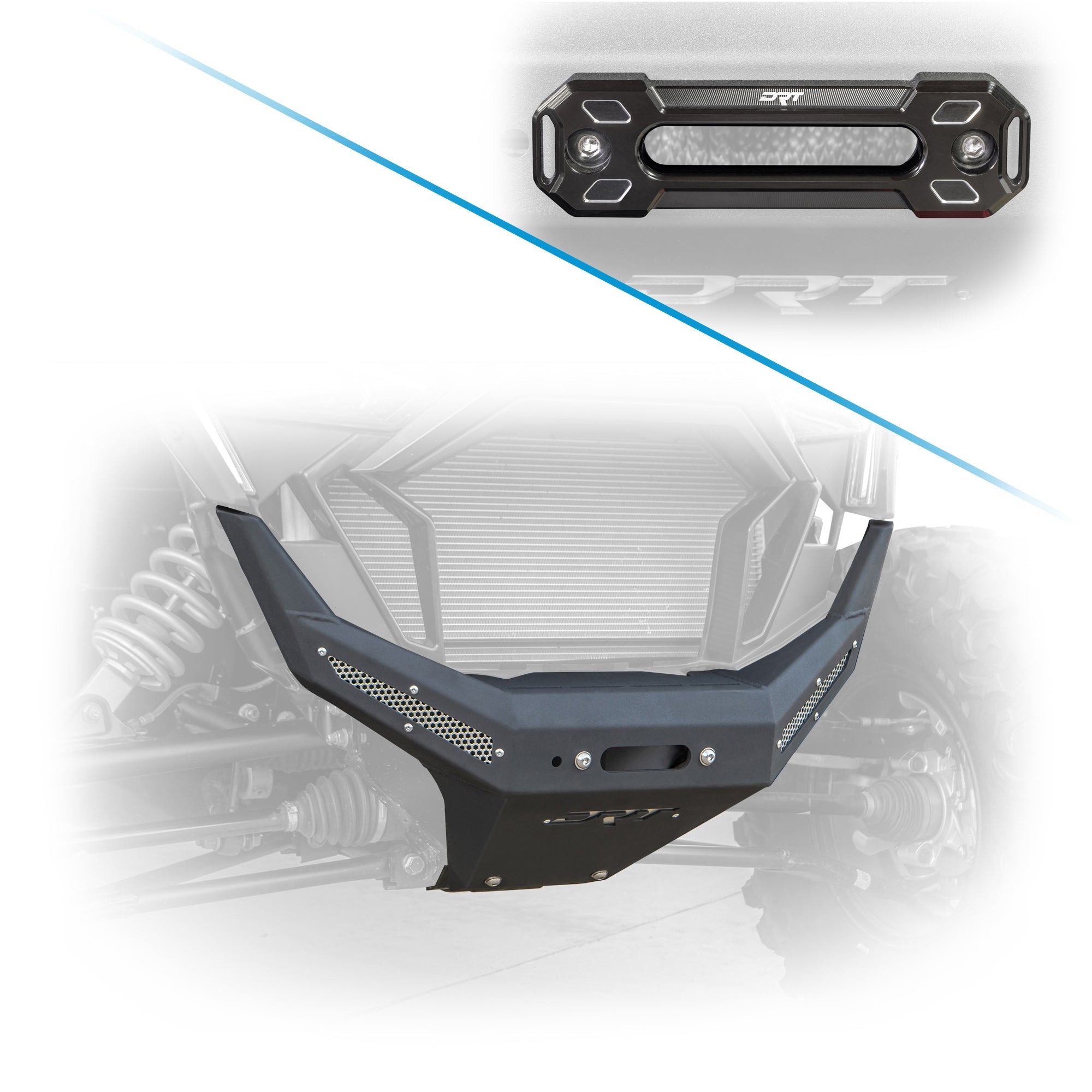 DRT Motorsports Polaris RZR Pro XP Front Winch Bumper (2020-2024)