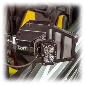 Aluminum Tactical Mirror Light Bracket Kit