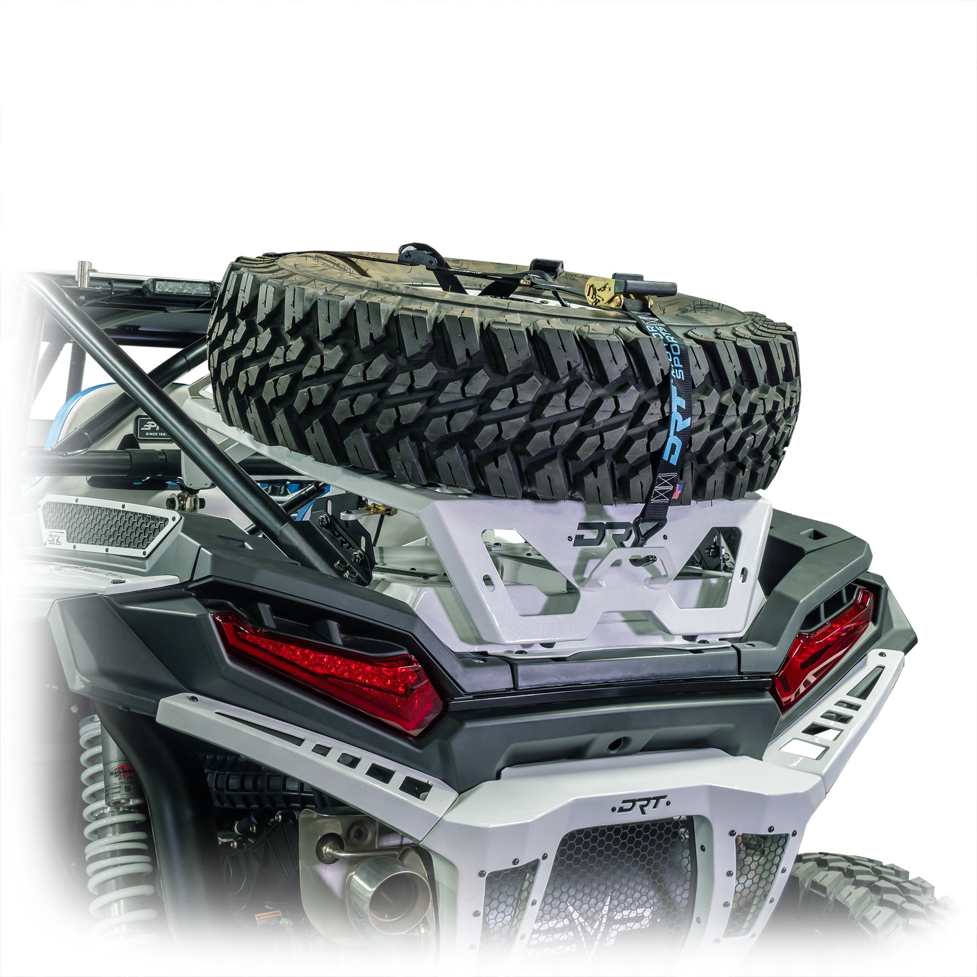 DRT Motorsports Polaris RZR XP 1000/4 Tire Carrier & Adventure Rack (2024+)