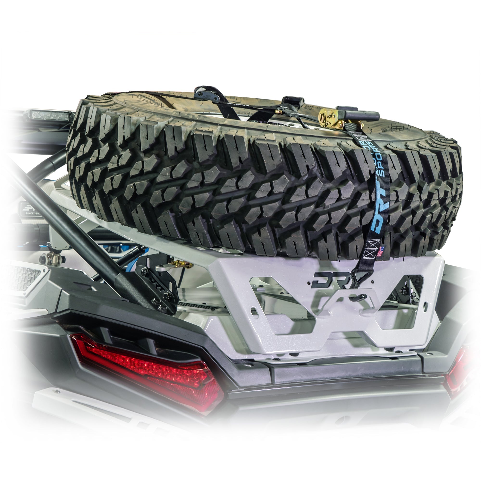 DRT Motorsports Polaris RZR XP 1000/4 Tire Carrier & Adventure Rack (2024+)