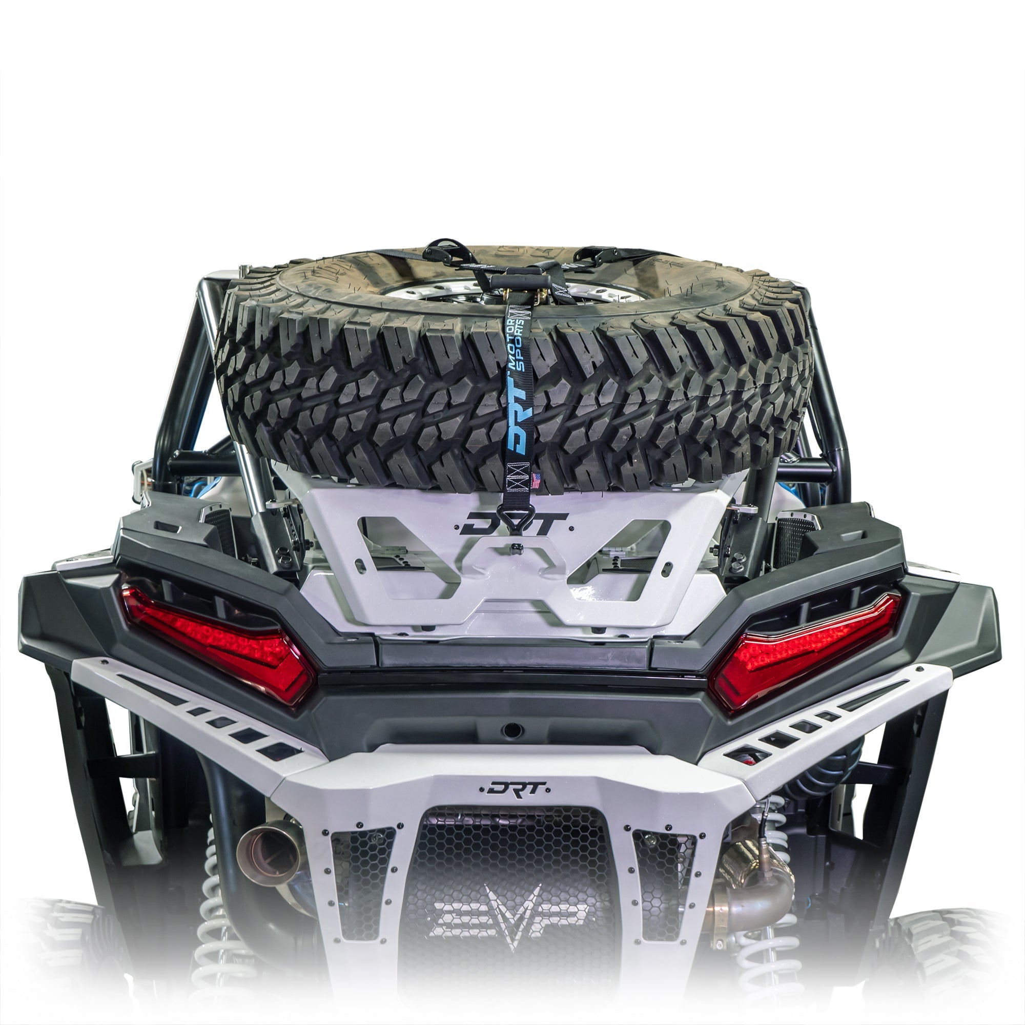 DRT Motorsports Polaris RZR XP 1000/4 Tire Carrier & Adventure Rack (2024+)
