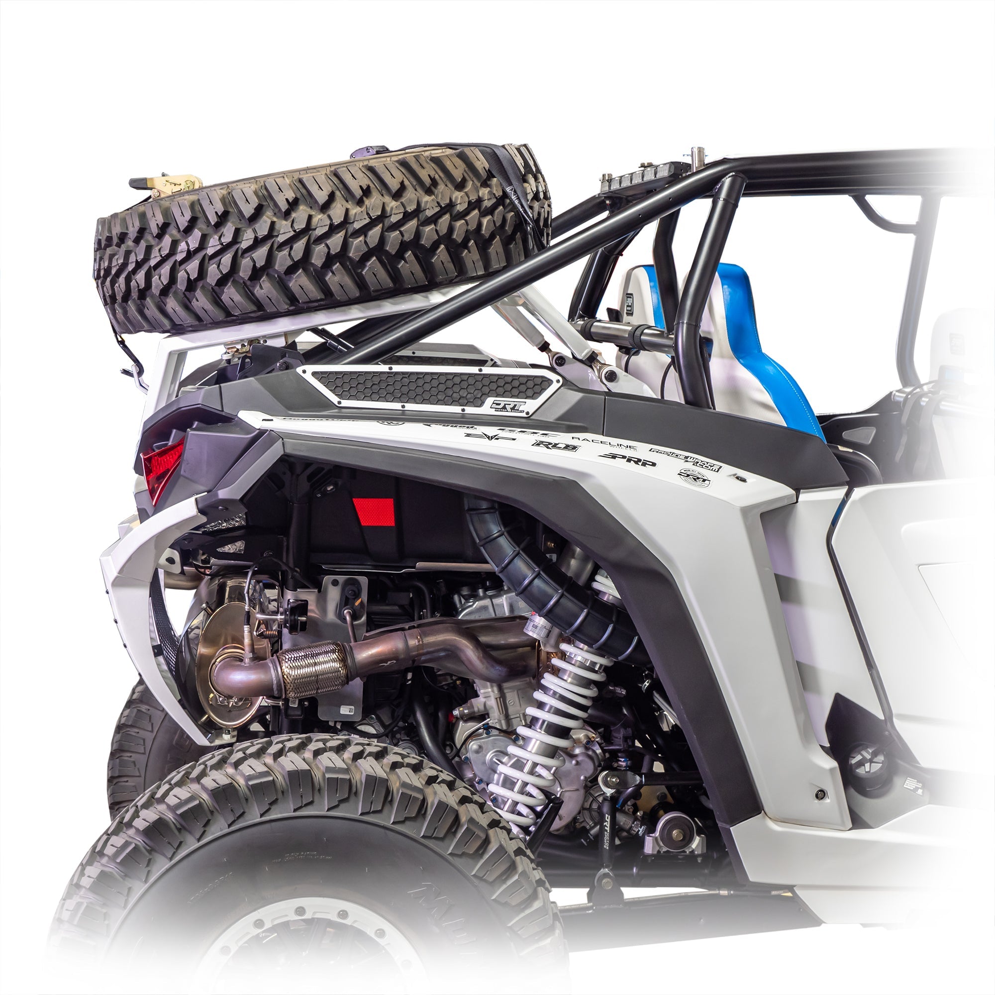 DRT Motorsports Polaris RZR XP 1000/4 Tire Carrier & Adventure Rack (2024+)