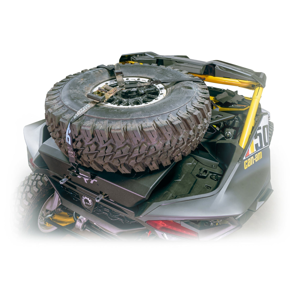 Can Am Maverick R Tire Carrier / Adventure Rack