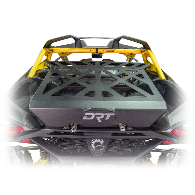DRT Can-Am Maverick R Tire Carrier & Adventure Rack with Lift Assist