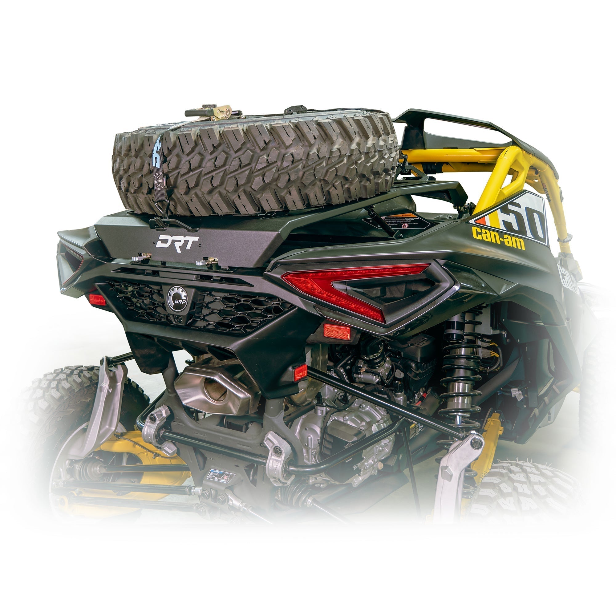 Photo of Can Am Maverick R Tire Carrier / Adventure Rack by DRT Motorsports - Premium Storage for UTVs / Side by Sides