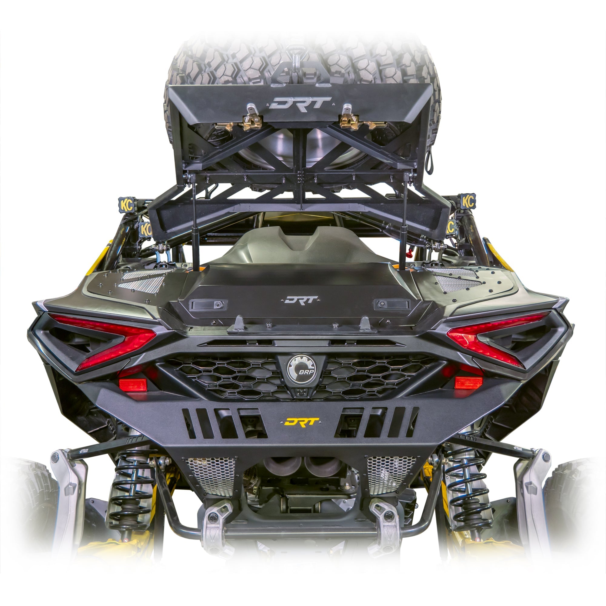 Can-Am Maverick R Aluminum Trunk Enclosure - Secure Storage + Easy Access (2024+)