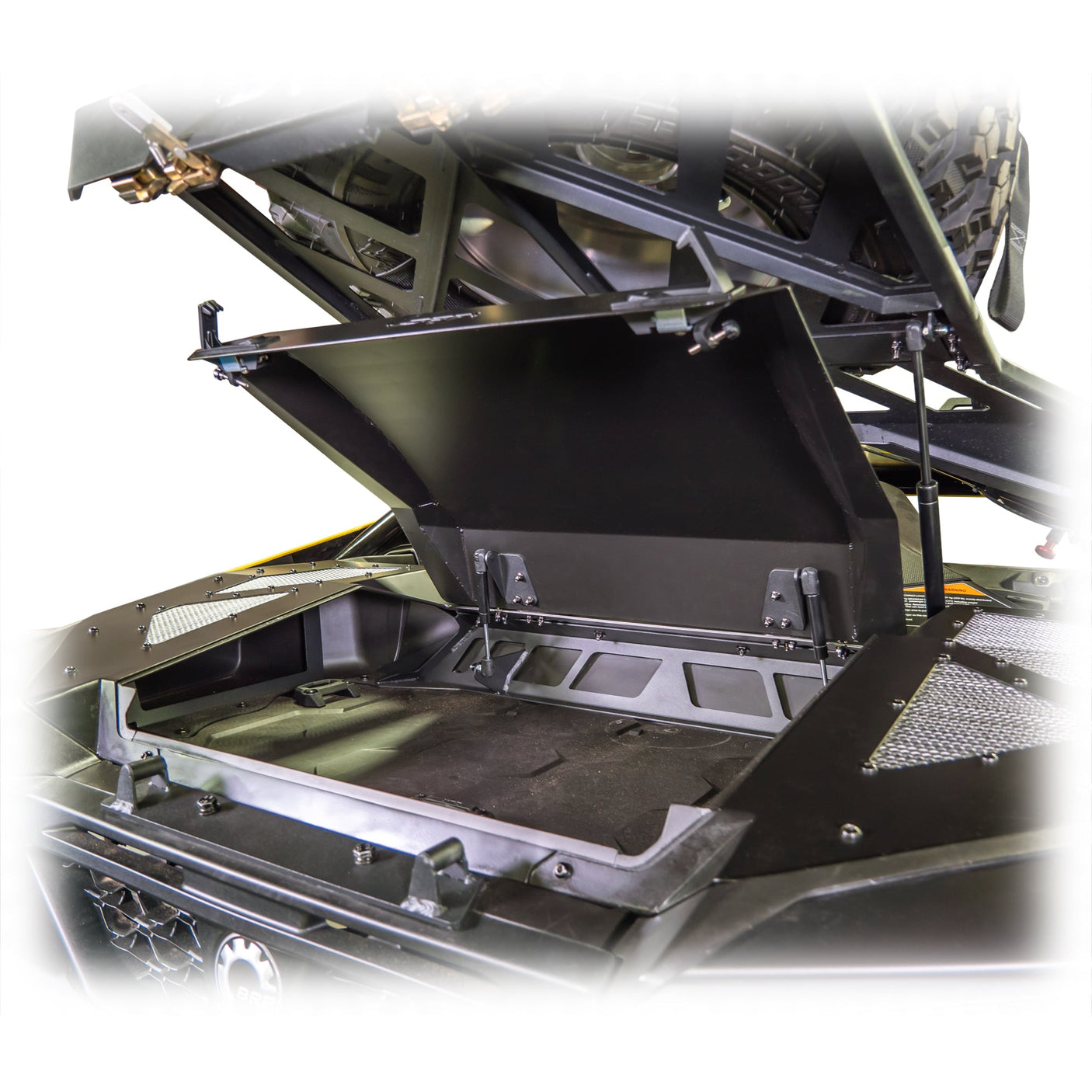Aluminum Trunk Enclosure for Can-Am 2024+ Maverick R by DRT Motorsports - product image 9