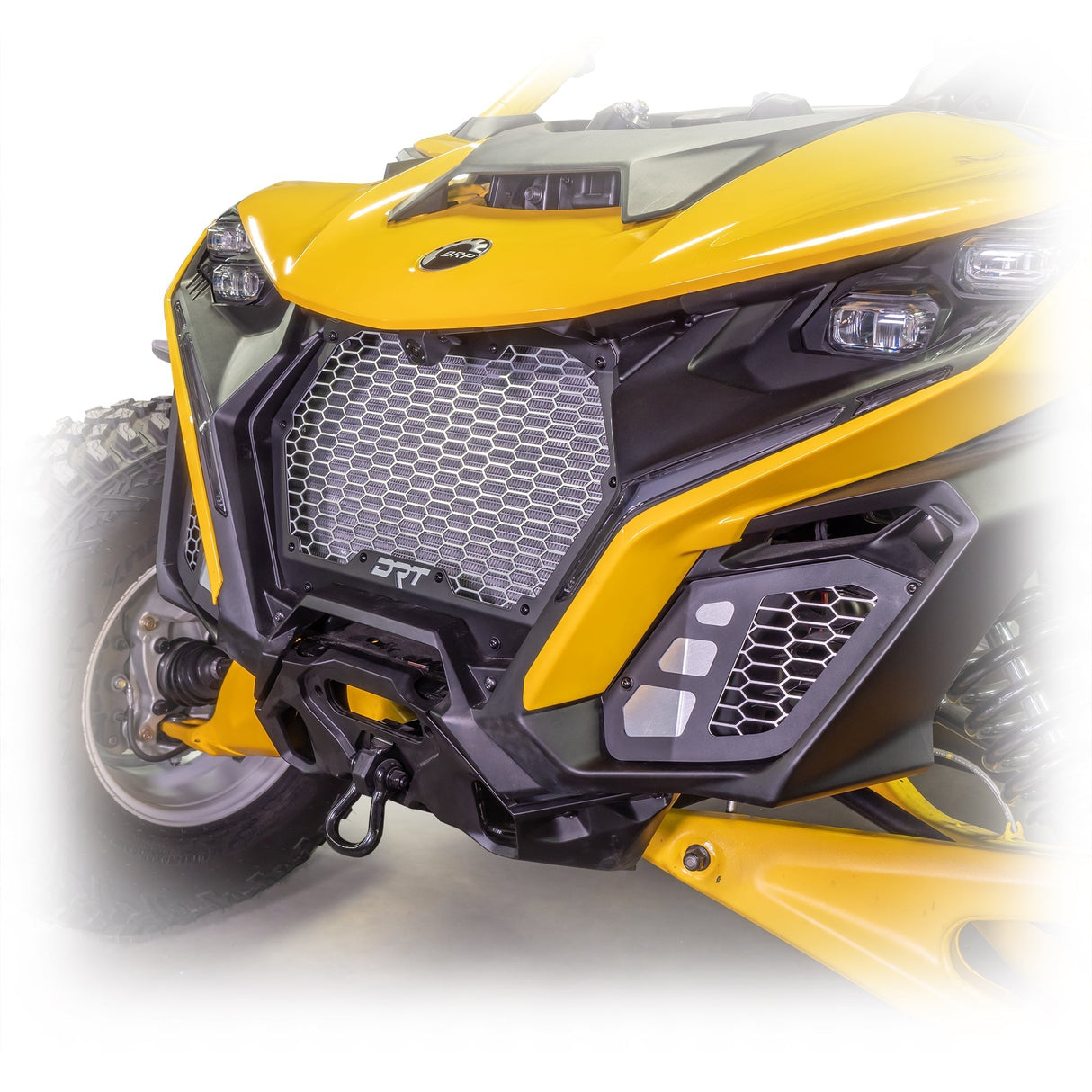 Can Am Maverick R Aluminum Front Grille Kit
