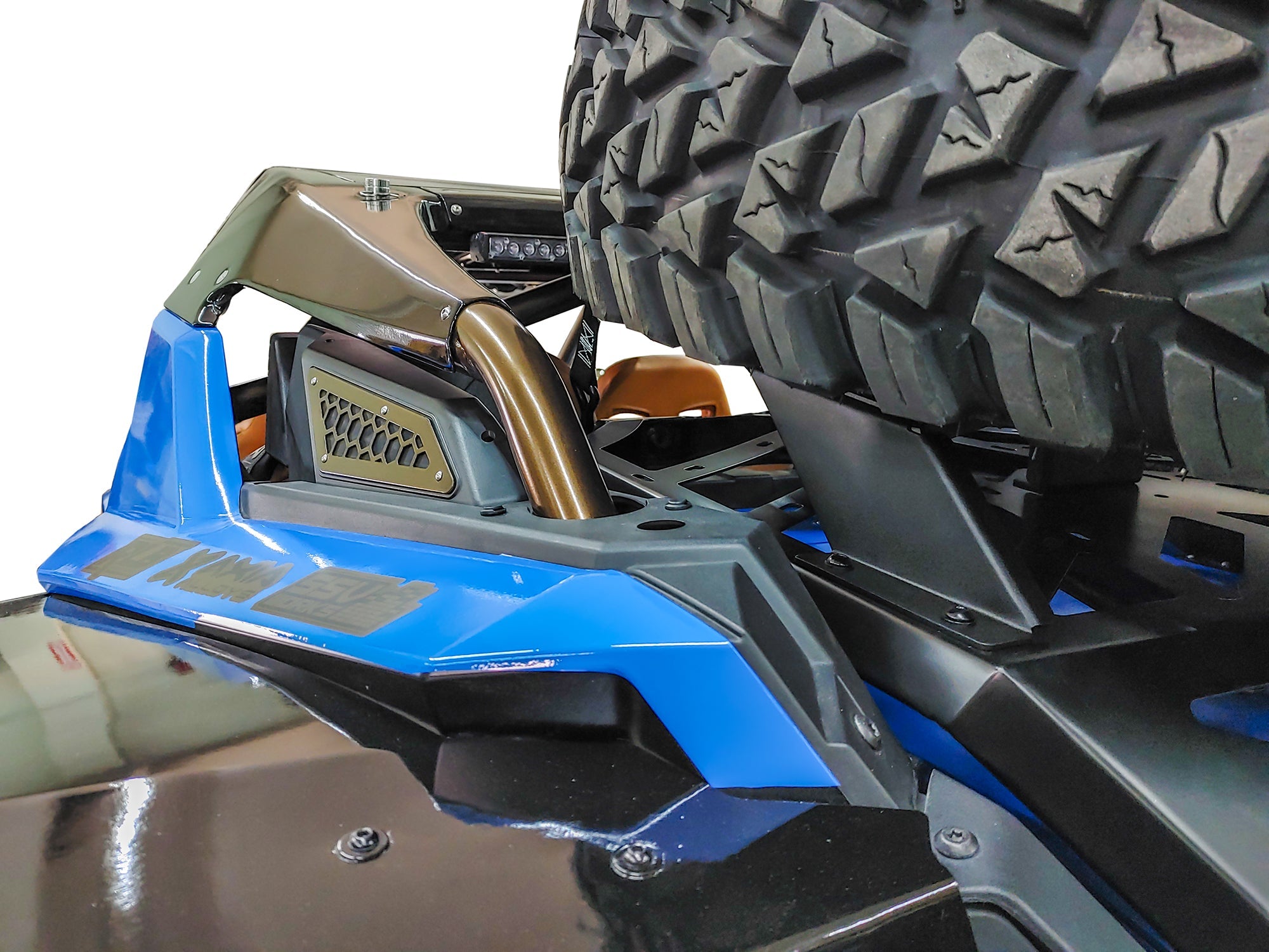 DRT Motorsports Oversize Tire Carrier Mount - Polaris RZR Pro R/Pro XP (2022+)