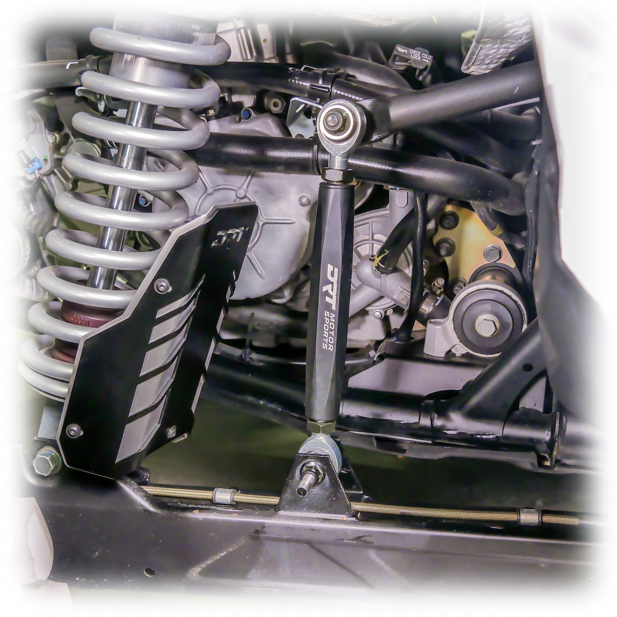 Photo of Polaris RZR Polaris Pro XP Billet Aluminum Hex Bar Adjustable Rear Sway Bar Link Kit (M10) by DRT Motorsports - Premium Sway Bars & Links for UTVs / Side by Sides