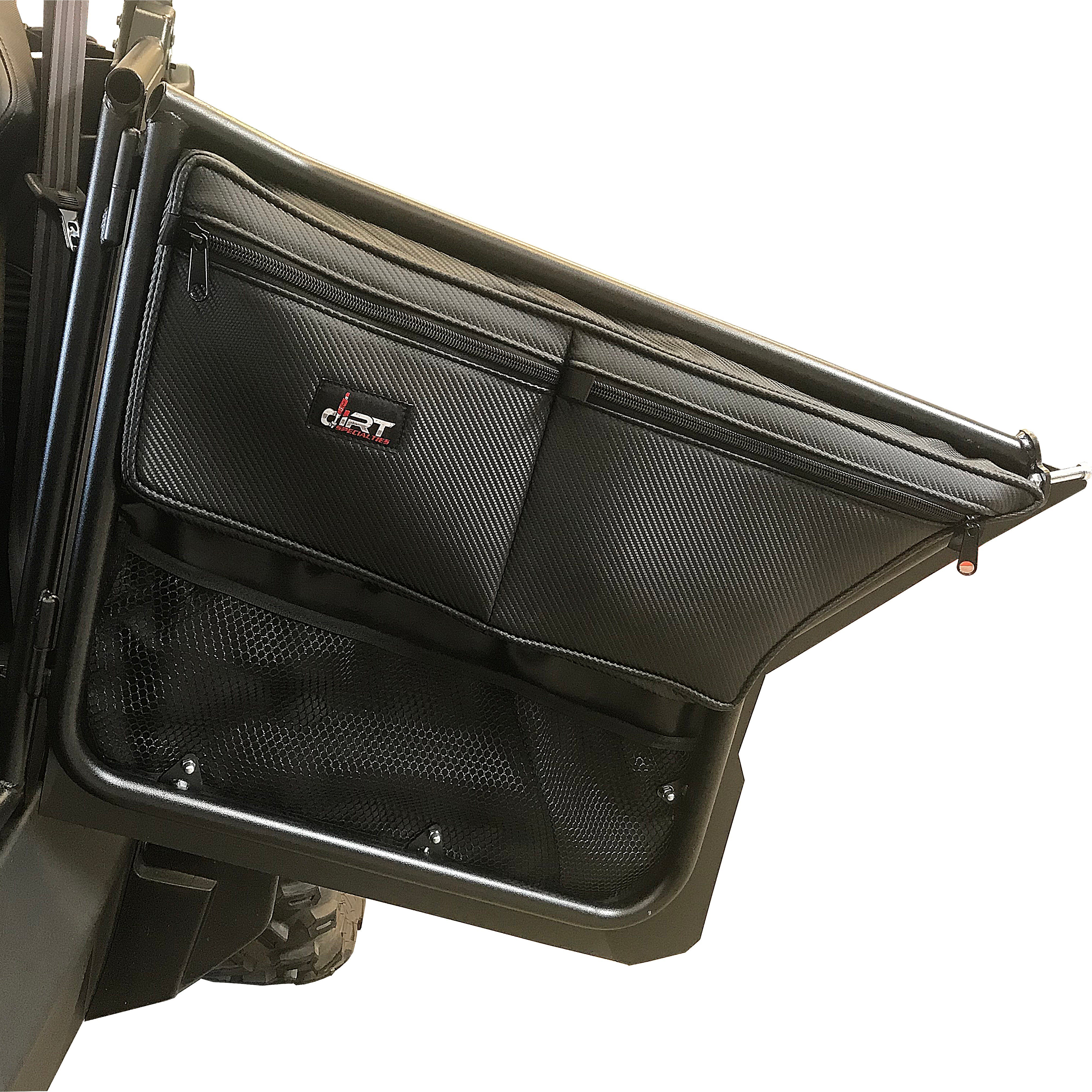 Photo of Alpha 2.0 Full Door Bags w| Mesh Pocket by Dirt Specialties |Sold in Pairs| - CF Moto ZForce 500 | 800 | 800EX | 1000 by Dirt Specialties - Premium Door Bags & Door Accessories for UTVs / Side by Sides