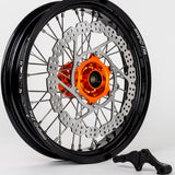 KTM/HUSQ/GAS GAS 17" Front Wheel with 320mm Rotor