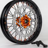 KTM/HUSQ/GAS GAS 17" Front Wheel with 320mm Rotor